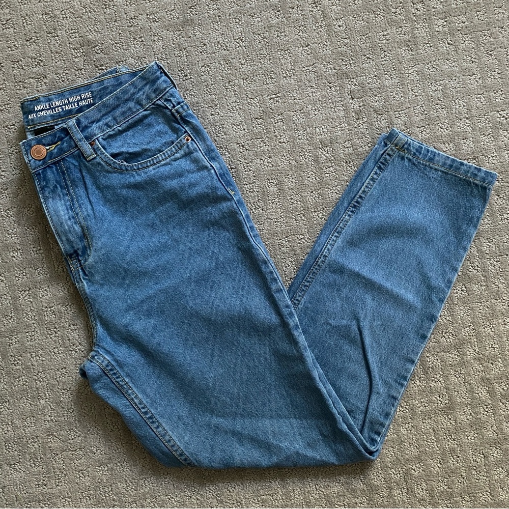 Blue Mom Jeans